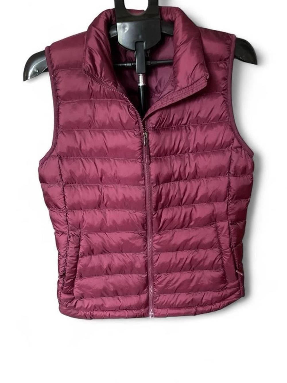 32 Degrees Quilted Packable Vest - Berry Plum